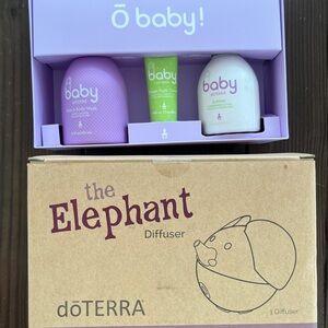 NEW doTERRA Elephant Diffuser & Baby Collection Box